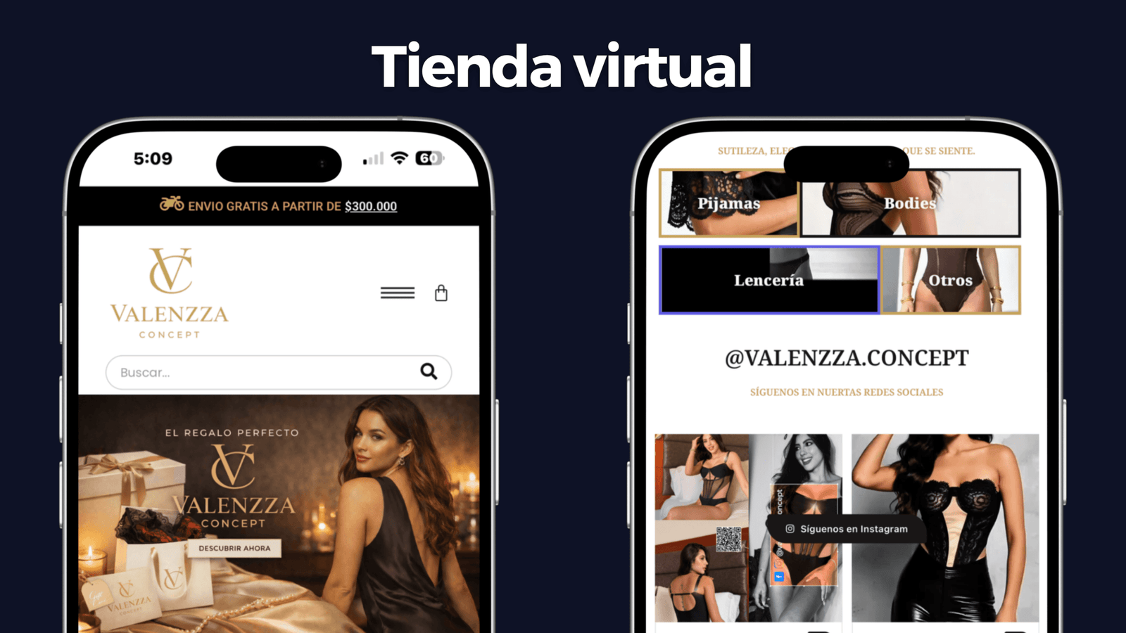 Caso de éxito Tienda Virtual - Ropa Femenina