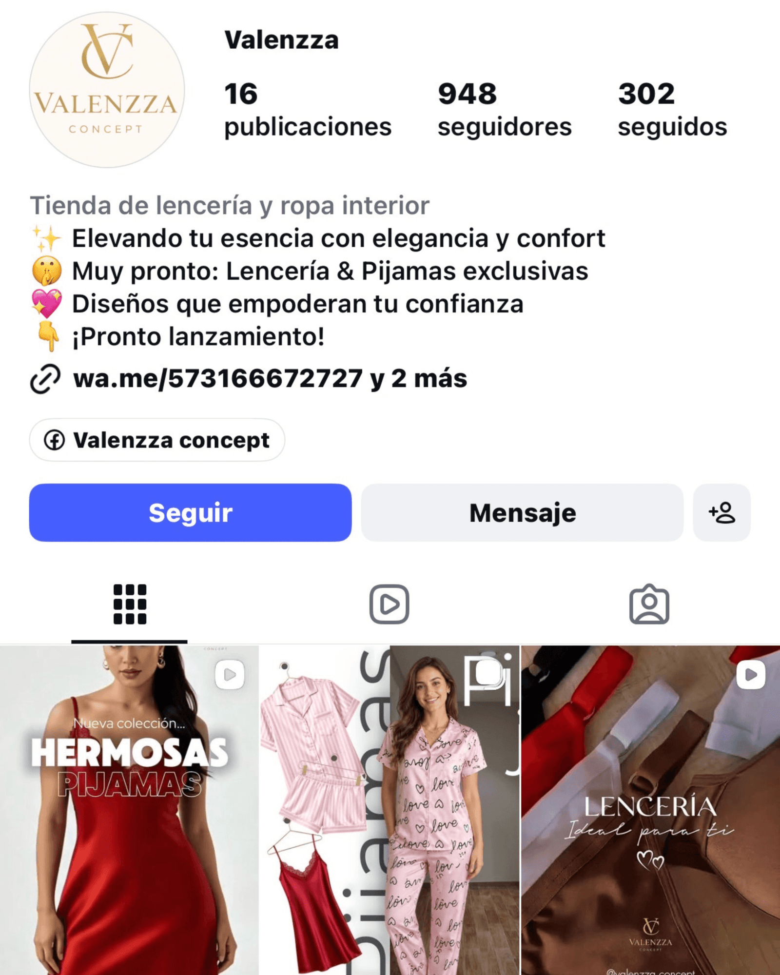 Valenzza Concept Instagram