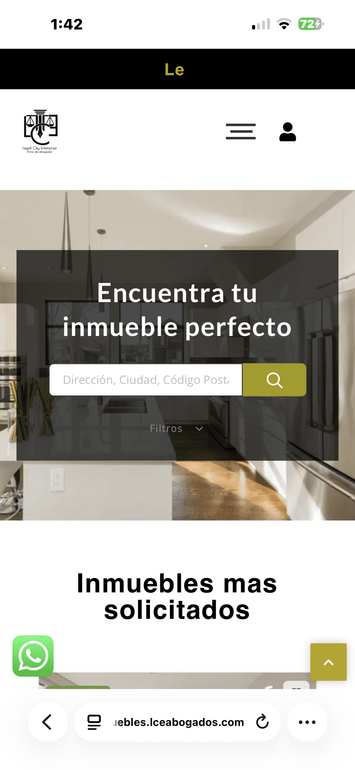 Inmuebles LCE web