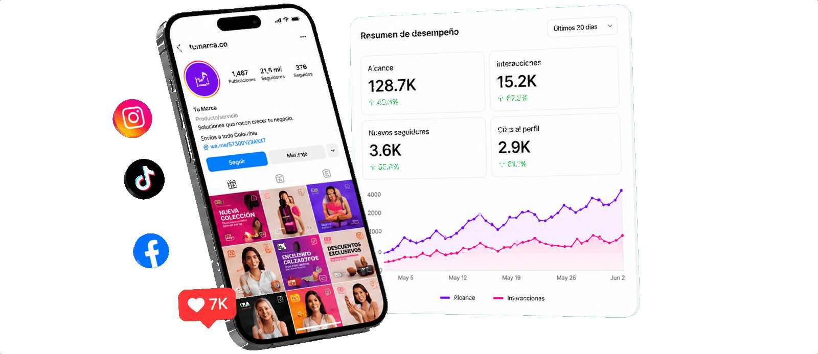 Administración de redes sociales Digital Project